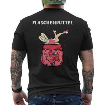 Lustige Flaschenputtel Fee Wildberry Lillet Party T-Shirt mit Rückendruck - Geschenkecke
