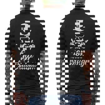 Lustiges Team Bräutigam Jga Junggesellenabschiedsfeier T-Shirt mit Rückendruck - Geschenkecke