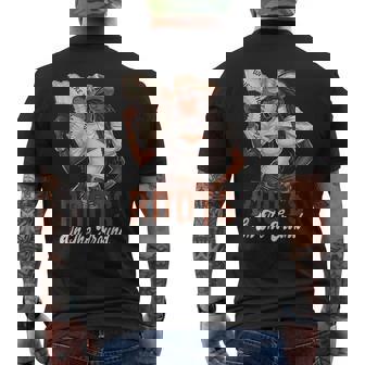 Where Them Fans At Boots On Da Ground Cowgirl Linedance Men's T-shirt Back Print - Thegiftio