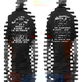 Ma Meilleure Amie Elle Est Maoeur De Coeur T-shirt imprimé au dos - Cadeauxyz