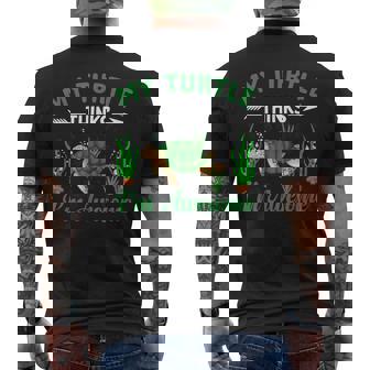 Ma Tortue Pense Que Jeuis Géniale T-shirt imprimé au dos - Cadeauxyz