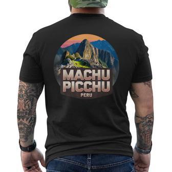 Machu Picchu Pérououvenir Péruvien T-shirt imprimé au dos - Cadeauxyz