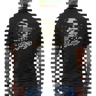 Made In 1965Till Rocking ビンテージ ギター音楽 メンズTシャツ バックプリント - Kawaiitshirt