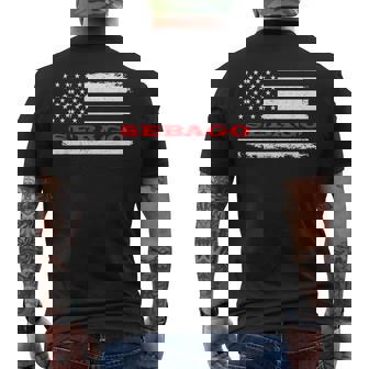 Maine Drapeau Américainebago Usaouvenir Patriotique T-shirt imprimé au dos - Cadeauxyz