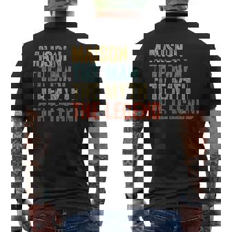 Maison The Man The Myth The Legend メンズTシャツ バックプリント - Kawaiitshirt