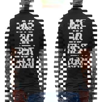 Make Emo Great Again インディーズミュージックエモ メンズTシャツ バックプリント - Kawaiitshirt