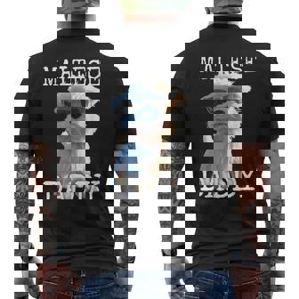 Maltese Daddyマルチーズ お父さん 犬 お父さん 父の日 お父さん スウィート・マルチーズ メンズTシャツ バックプリント - Kawaiitshirt