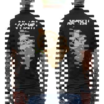 Mamá Perezosa Madre Perezosa En El Día De La Madre Camiseta Hombre Estampado Espalda - Regaloses