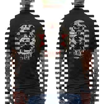Mapache Chaot Anarquía Estrella Luchador Revoluciónintage Camiseta Hombre Estampado Espalda - Regaloses