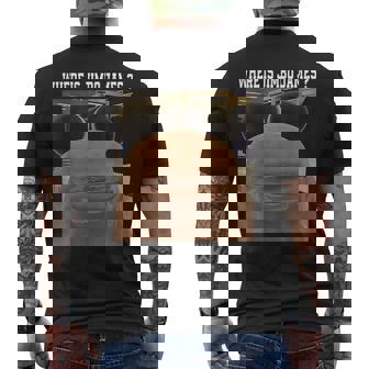 Marcus The Worm Where Is Jimbo James Meme Men's T-shirt Back Print - Thegiftio UK
