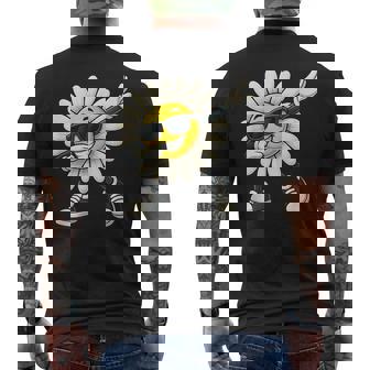 Marguerite Dabbing Motif Marguerite Drôle T-shirt imprimé au dos - Cadeauxyz