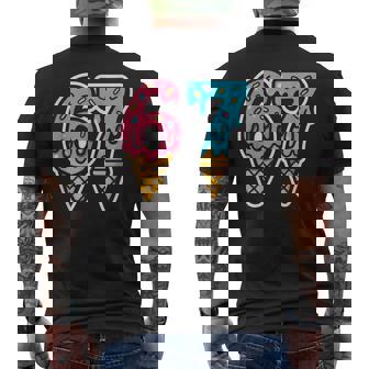 Mason 67 Ice Cream Cute Meme Six Seven Men's T-shirt Back Print | Seseable CA