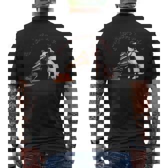 His Master'soice Rca ビクター ニッパー 犬 メンズTシャツ バックプリント - Kawaiitshirt