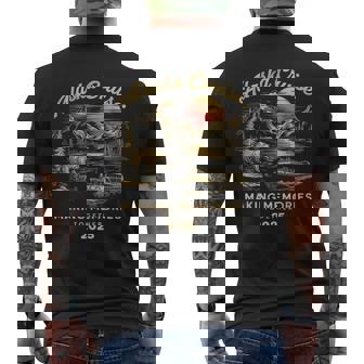 Matching Family Friends And Group Alaska Cruise 2025 Men's T-shirt Back Print - Thegiftio