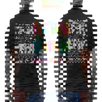 The Math Ain't Mathing Show Your Work Back To School Math Men's T-shirt Back Print | Mazezy