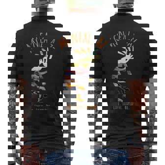 Mcneal アリゾナ Usa ダンシング ココペリ 南西部デザイン メンズTシャツ バックプリント - Kawaiitshirt