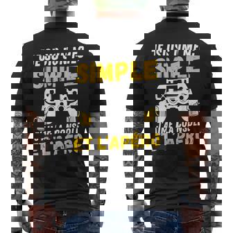 Mecimple J'aime Apéro Et Console Drôle Adoideo Gamer T-shirt imprimé au dos - Cadeauxyz