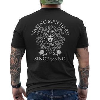 Medusa The Female Gaze Stone The Patriarchy Men's T-shirt Back Print - Thegiftio UK