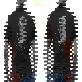 Meerkat Clothes キッズ ギフト アウトフィット ミーアキャット メンズTシャツ バックプリント - Kawaiitshirt