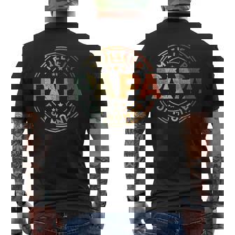 Meilleur Papa Du Monde Fete Des Peres Homme Humour T-shirt imprimé au dos - Cadeauxyz