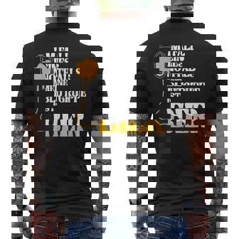 Meine Blutgruppe Ist Bier Ist Bier T-Shirt mit Rückendruck - Geschenkecke