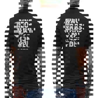 Menos Trabajo Y Más Pádel Divertido Padel Tennis Camiseta Hombre Estampado Espalda - Regaloses