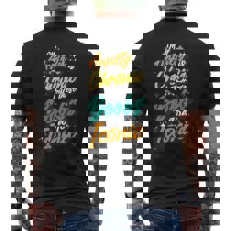 Mi Ansiedad Es Crónica Pero Estas Tetason Icónicas Divertidas Camiseta Hombre Estampado Espalda - Regaloses