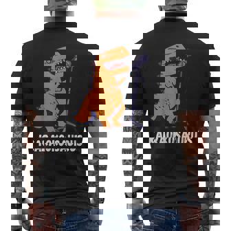 Microphone Dinosaure Chanteur Karaoké Musique Karaoké Chanteur T-shirt imprimé au dos - Cadeauxyz