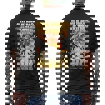 Milk Make My Tammy Hurt Cow Meme メンズTシャツ バックプリント - Kawaiitshirt