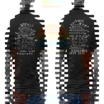 Millésime 1963 Cadeau 62 Ans Homme Anniversaire Humour T-shirt imprimé au dos - Cadeauxyz