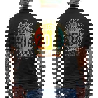Millésime 2014 Cadeau 11 Ans Garçon Anniversaire Humour T-shirt imprimé au dos - Cadeauxyz