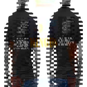 Mingus Jazz Wisdom Bassist ミュージシャン メンズTシャツ バックプリント - Kawaiitshirt