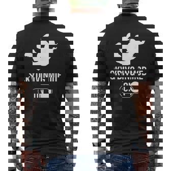 Mode Parachutisme Activé -Kydive Parachutisme T-shirt imprimé au dos - Cadeauxyz
