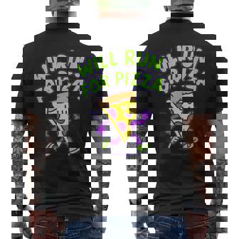 Modèle Fantaisie Pour Pizza Trail Runner T-shirt imprimé au dos - Cadeauxyz