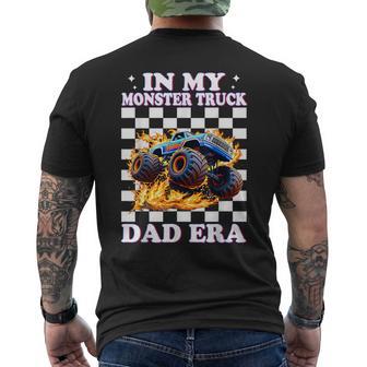 Monster Truck Dad In My Monster Truck Dad Era Father's Day Men's T-shirt Back Print - Thegiftio UK