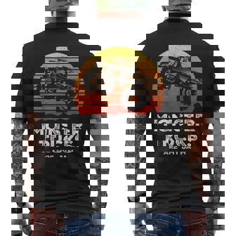 Monster Trucks Are My Jam シャツ モンスタートラック 面白い エンジン メンズTシャツ バックプリント - Kawaiitshirt