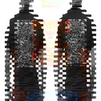 Motif Japonais Tokyo Hachhiman Style Rétro D'inspiration Asiatique T-shirt imprimé au dos - Cadeauxyz
