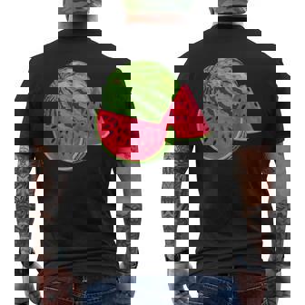 Motif Pastèque D'été Amusant Pour Les Amateurs De Pastèques T-shirt imprimé au dos - Cadeauxyz