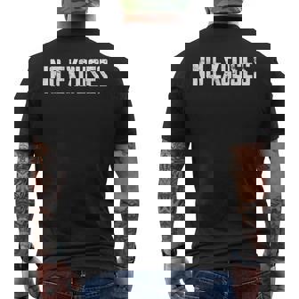 Motivation No Excuses メンズTシャツ バックプリント - Kawaiitshirt