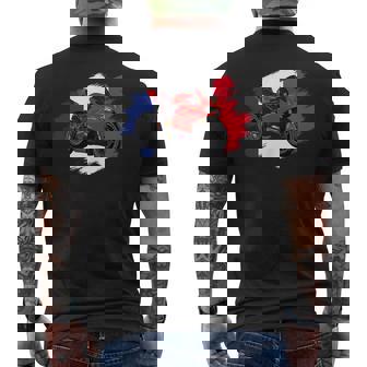 Moto Gp Courses Motos Motard Motards Moto Fans France Humour T-shirt imprimé au dos - Cadeauxyz