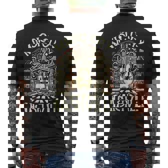 Music City Souvenir From Nashville Tn Guitar Nashville Men's T-shirt Back Print | Seseable CA