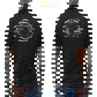 Music Slingerland Drums Guitar Usa Drummer Adults Black Small Short Sleeve - Vintage Classic Polyester 100 Men's T-shirt Back Print - Thegiftio
