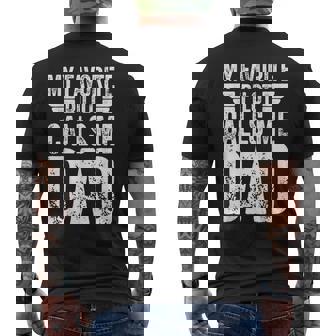 My Favorite Pilot Calls Me Dad シャツ ファニーアビエイター メンズTシャツ バックプリント - Kawaiitshirt