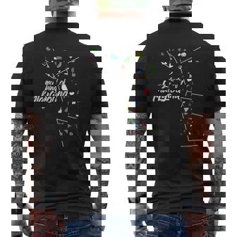 My Kind Of Playground ボルダリングとロッククライミング メンズTシャツ バックプリント - Kawaiitshirt