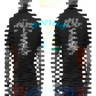 Myusy ダイビング用品 準備 メンズTシャツ バックプリント - Kawaiitshirt