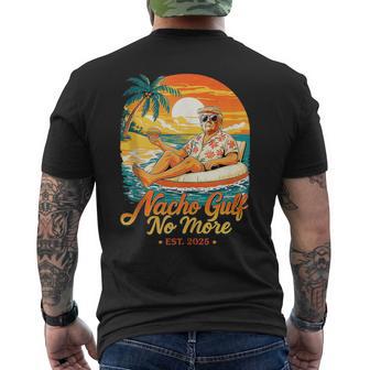 Nacho Gulf No More Gulf Of United States Est 2025 Men's T-shirt Back Print - Thegiftio UK