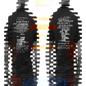 Ne Jamais Sousestimer Un Retraité Avec Son Campingcar T-shirt imprimé au dos - Cadeauxyz