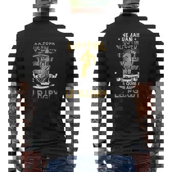 Ne Jamais Sousestimer Un Vieil Rugby T-shirt imprimé au dos - Cadeauxyz