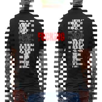 Ne Me Touche Pas T-shirt imprimé au dos - Cadeauxyz