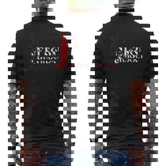 Nelson And Murdock 弁護士 法律 メンズTシャツ バックプリント - Kawaiitshirt